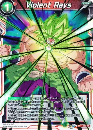 Violent Rays (Bt11-030) [Vermilion Bloodline 2Nd Edition] 1