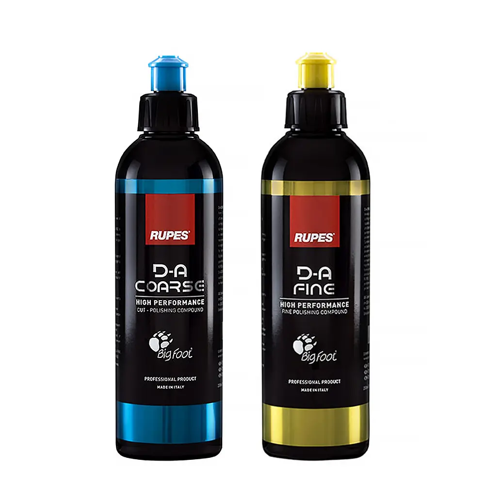 Rupes Bigfoot Da High Performance Cutting & Polishing Compound Kit 250Ml X 2 Pack 1