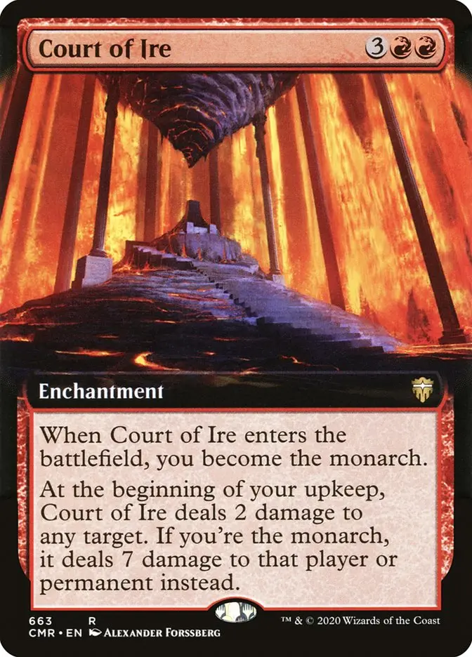 Court Of Ire (Extended) [Commander Legends] 1