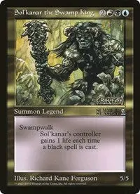 Sol'kanar The Swamp King (Oversized) [Oversize Cards] 1