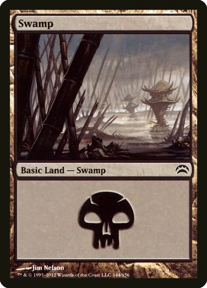 Swamp (144) [Planechase 2012] 1