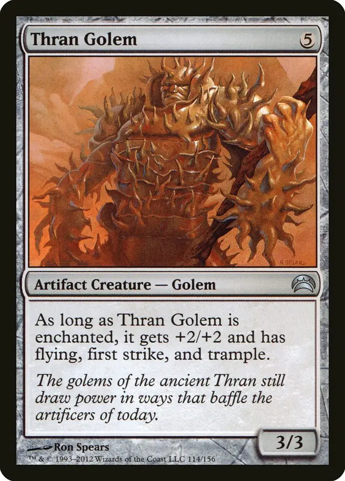 Thran Golem [Planechase 2012] 1