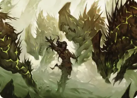 Ezuri's Predation Art Card [Commander Masters Art Series] 1