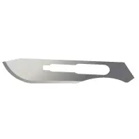 Scalpel Blades, Carbon Steel, #21 Size, Pack Of 10 1