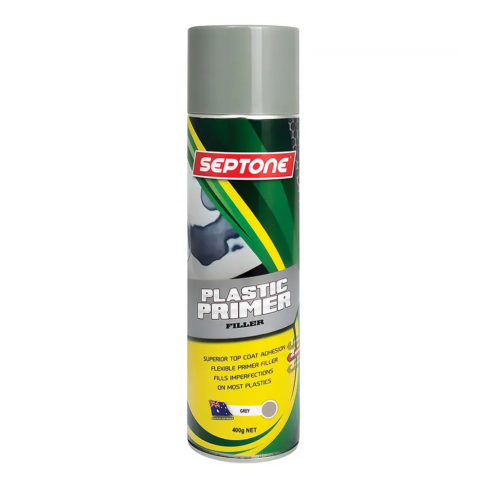 Septone Automotive Plastic Primer Filler Fast Drying Flexible 400G Grey 1