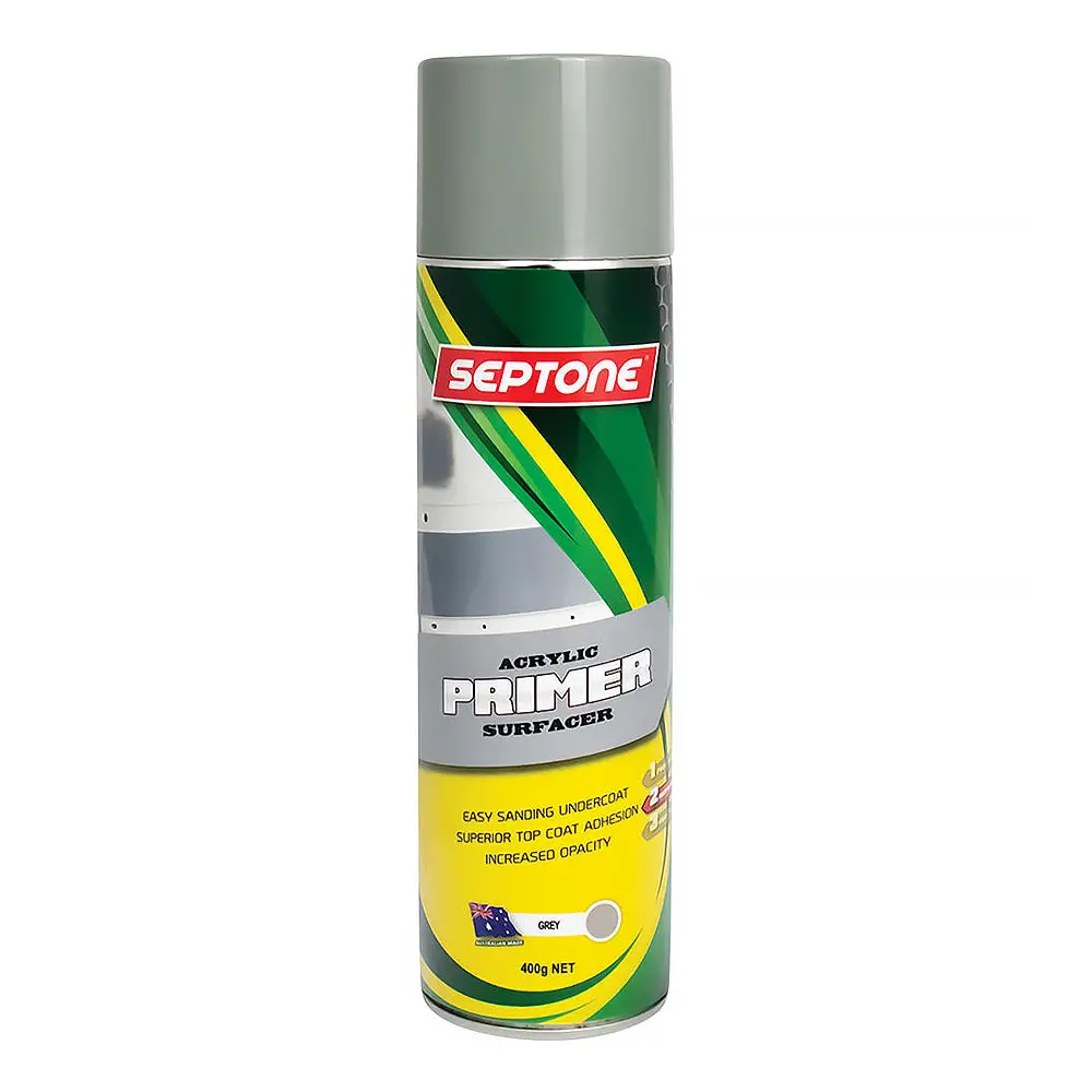 Septone Automotive Acrylic Primer Surfacer Easy Sanding 400G Grey 1