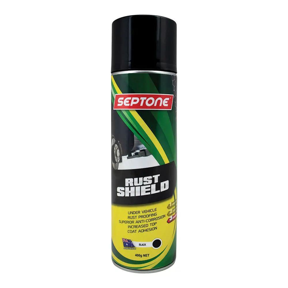 Septone Rust Shield Black Underbody Rust Proofing Coating 400G Aerosol 1