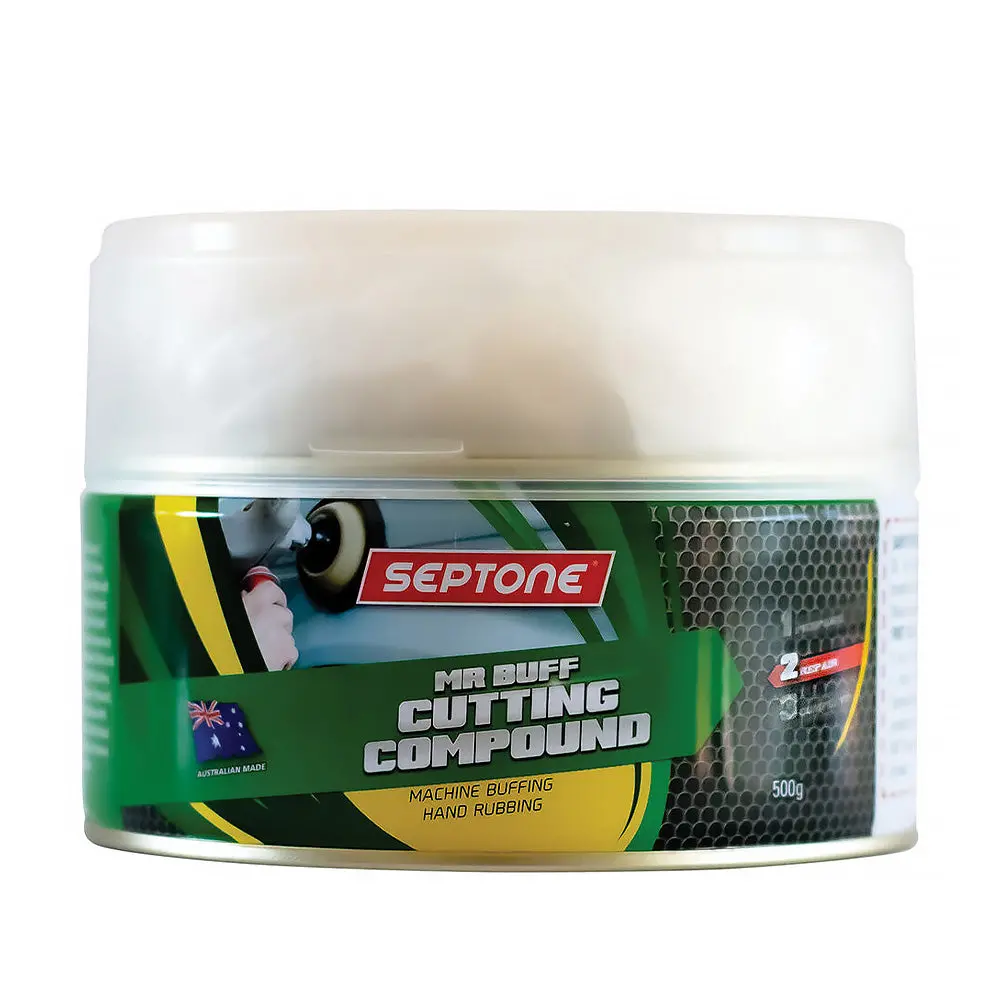 Septone Mr Buff Rapid Cutting Compound Paste 500G Automotive Industrial Marine 1