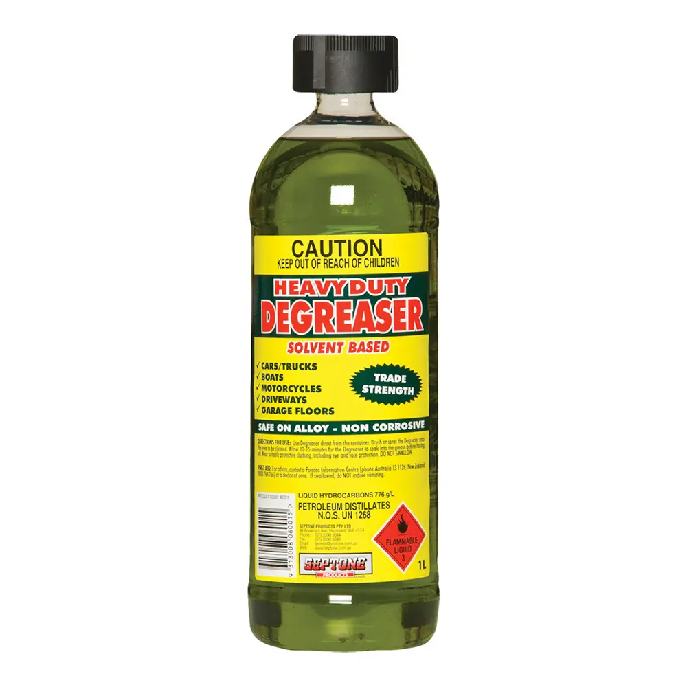 Septone Heavy Duty Industrial Strength Degreaser 1L Solvent Based 1