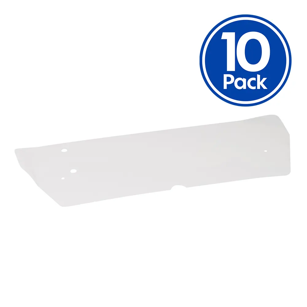 Anest Iwata Peel Off Lenses 2100 Visor Covers Af2020k10 X 10 Pack 1