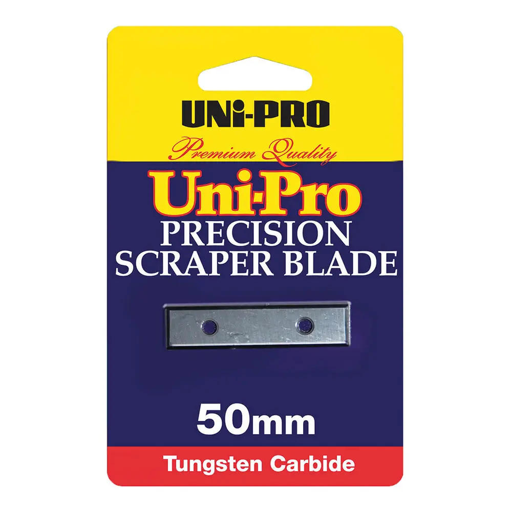 Uni-Pro 50Mm Replacement Tungsten Carbide Heavy Duty Scraper Blade 1