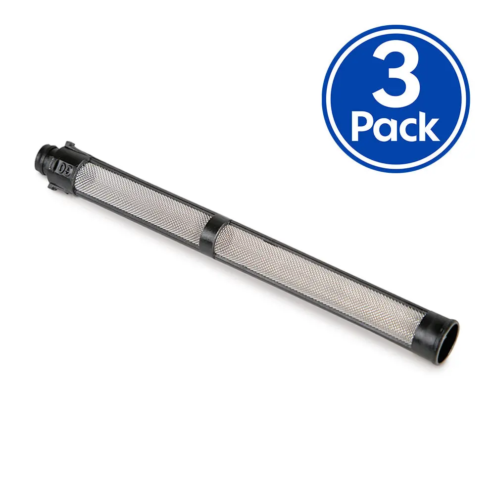 Asab Professional Airless Paint Spray Gun Filter 60 Mesh Black Fits Graco X 3 Pack 1