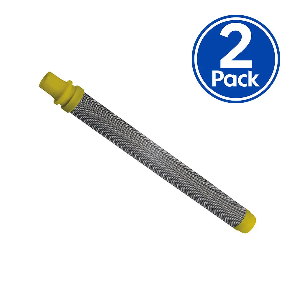 Asab Fine Airless Spray Gun Filter Insert Yellow 100 Mesh 0.14Mm Fits Sg3 X 2 1