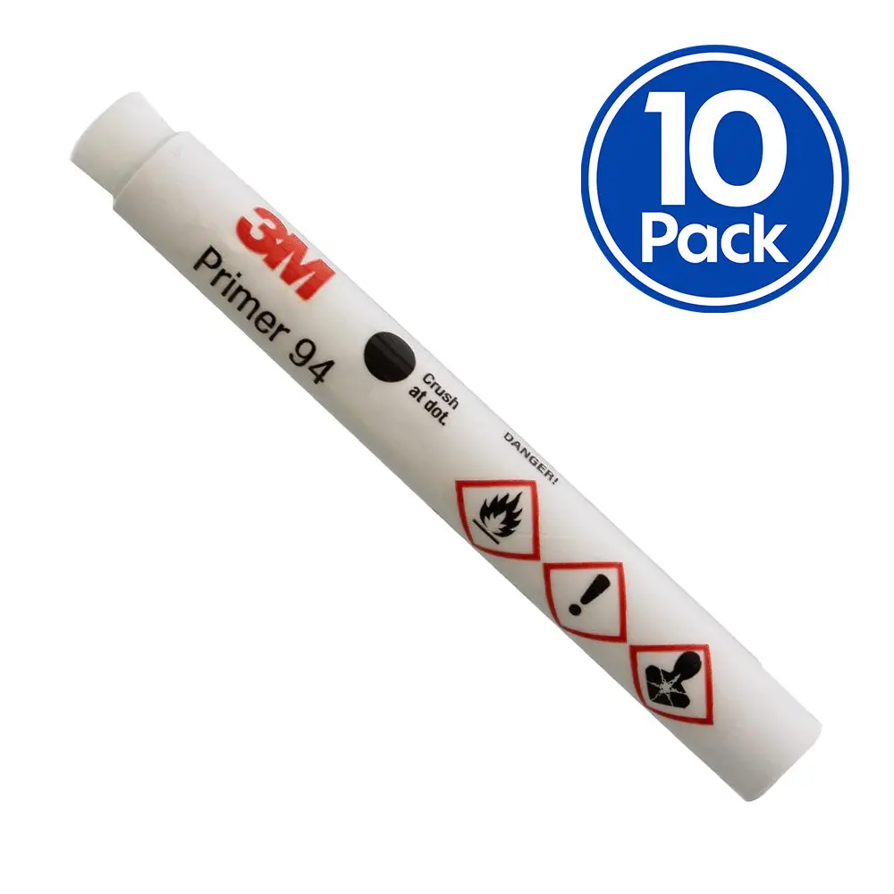 3M Tape Primer 94 Adhesion Promoter For Vhb Tape Ampule 0.66Ml X 10 Pack 1