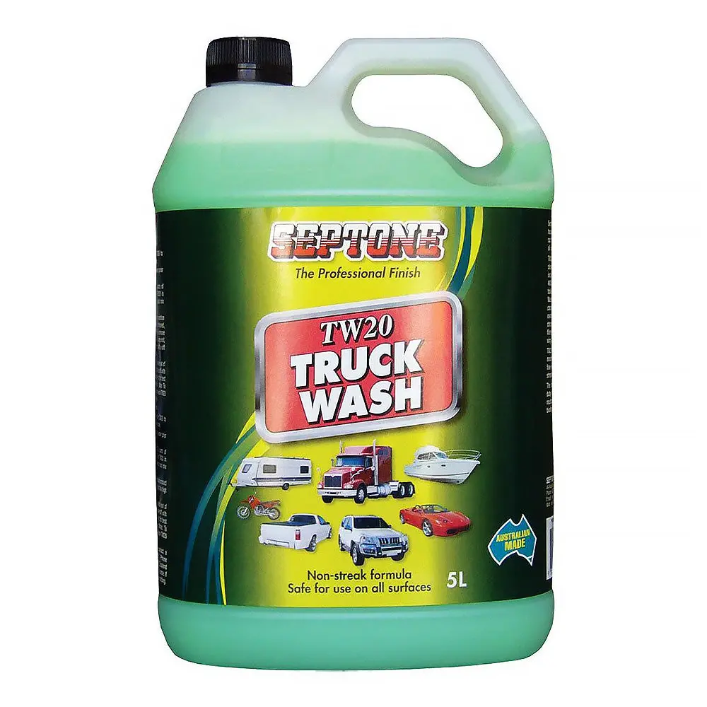 Septone Heavy Duty Truck Wash 5L Non Toxic Biodegradeable Concentrate 1