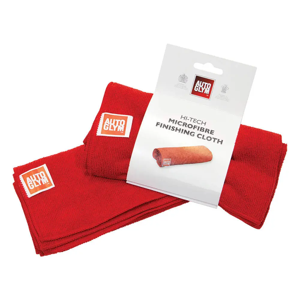 Autoglym Automotive Hi Tech Microfibre Polishing Finishing Cloth X 2 Pack 1