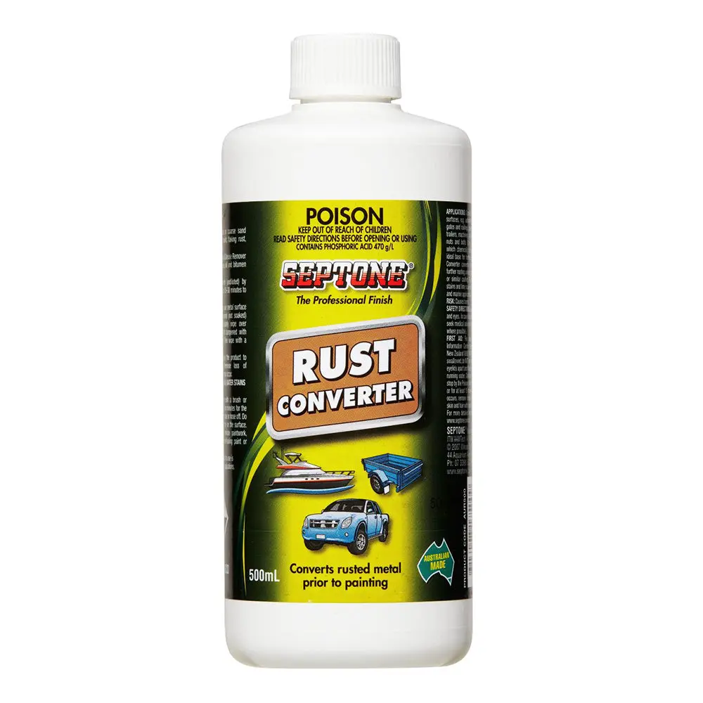 Septone Industrial Rust Converter 500Ml Pre Paint Rust Treatment 1