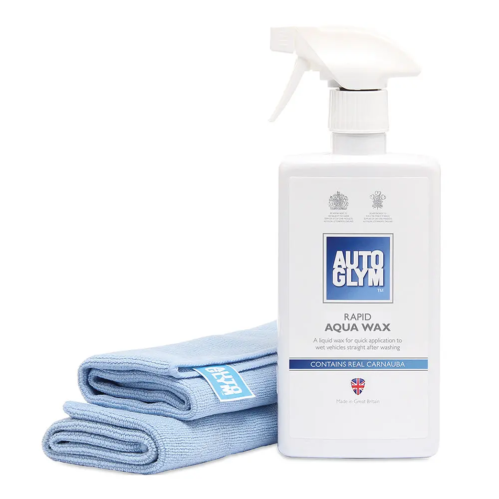 Autoglym Rapid Aqua Wax Kit For Metallics Rubber Plastic & Glass 1