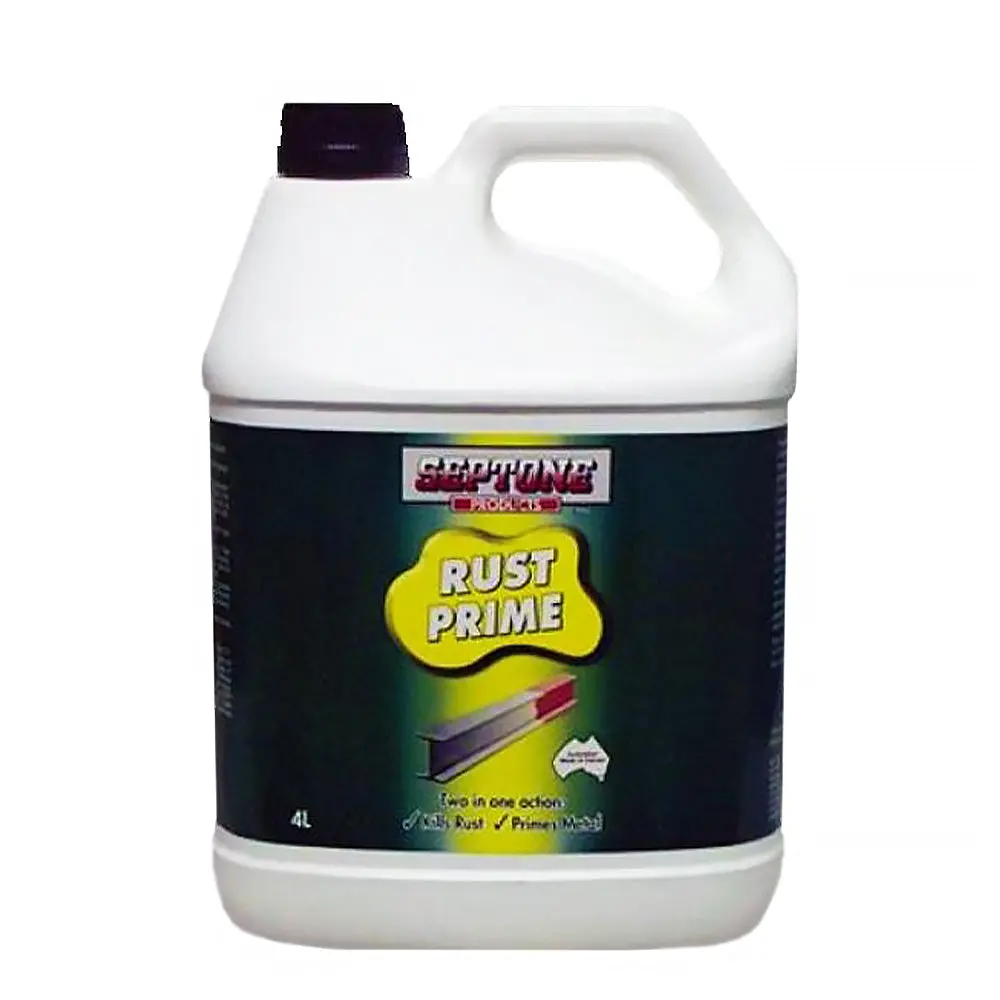 Septone Rust Prime Industrial Converter Primer & Sealer 4L 1