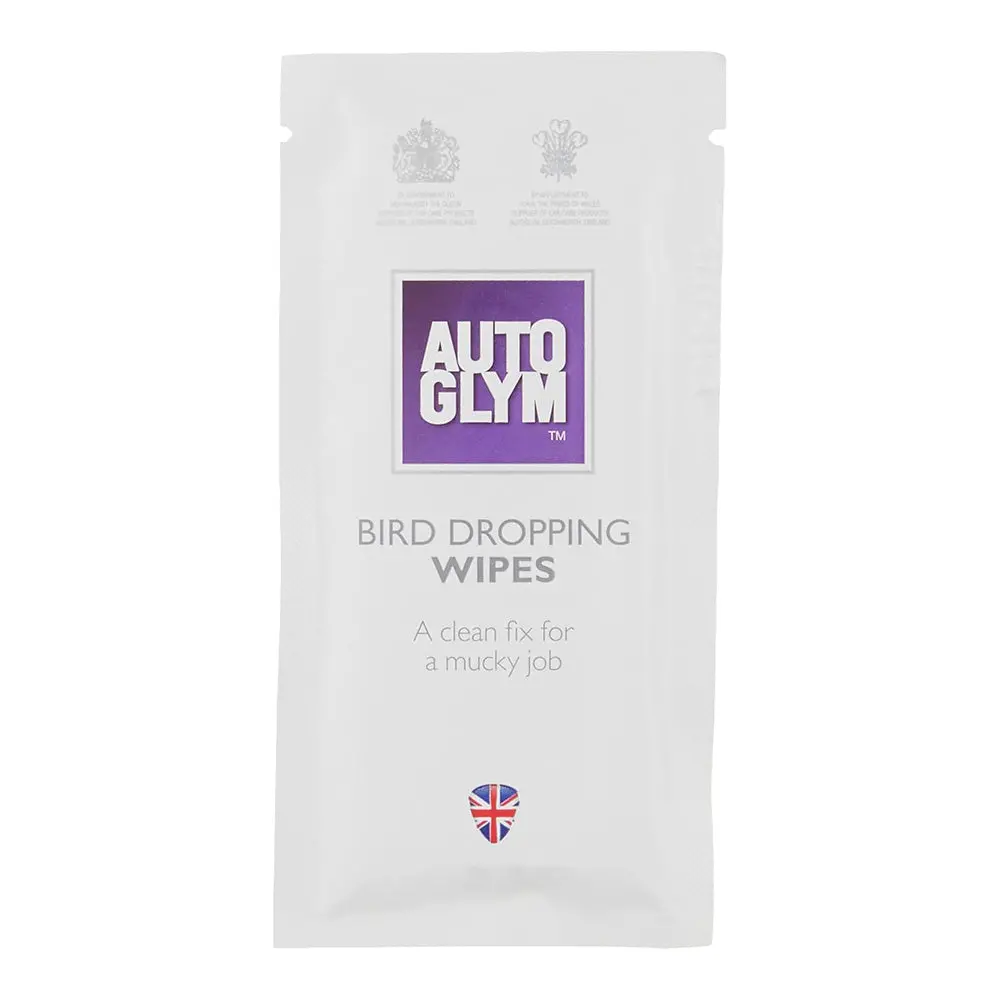 Autoglym Bird Dropping Wipes Removal Clean Car Care X 30 Satchets 2