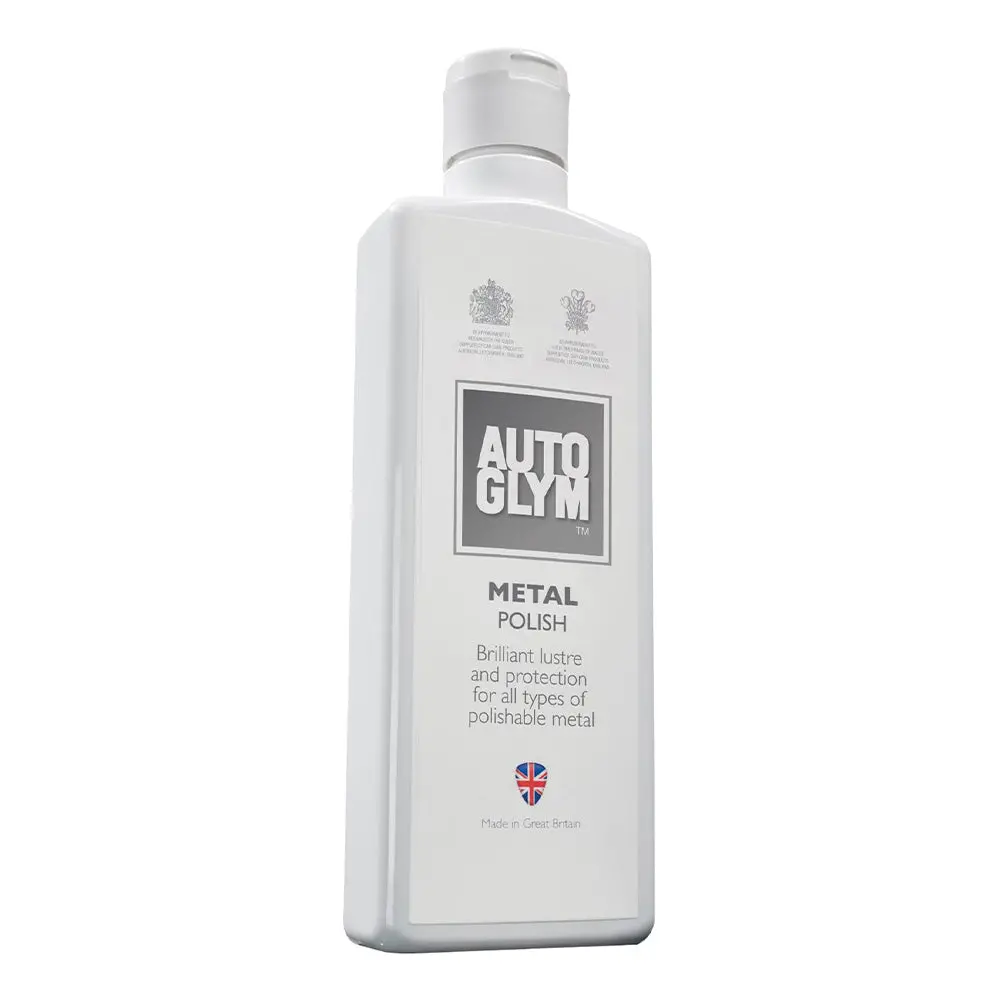 Autoglym Automotive Metal Polish 325Ml Chromium Copper Stainless Steel Aluminium 1