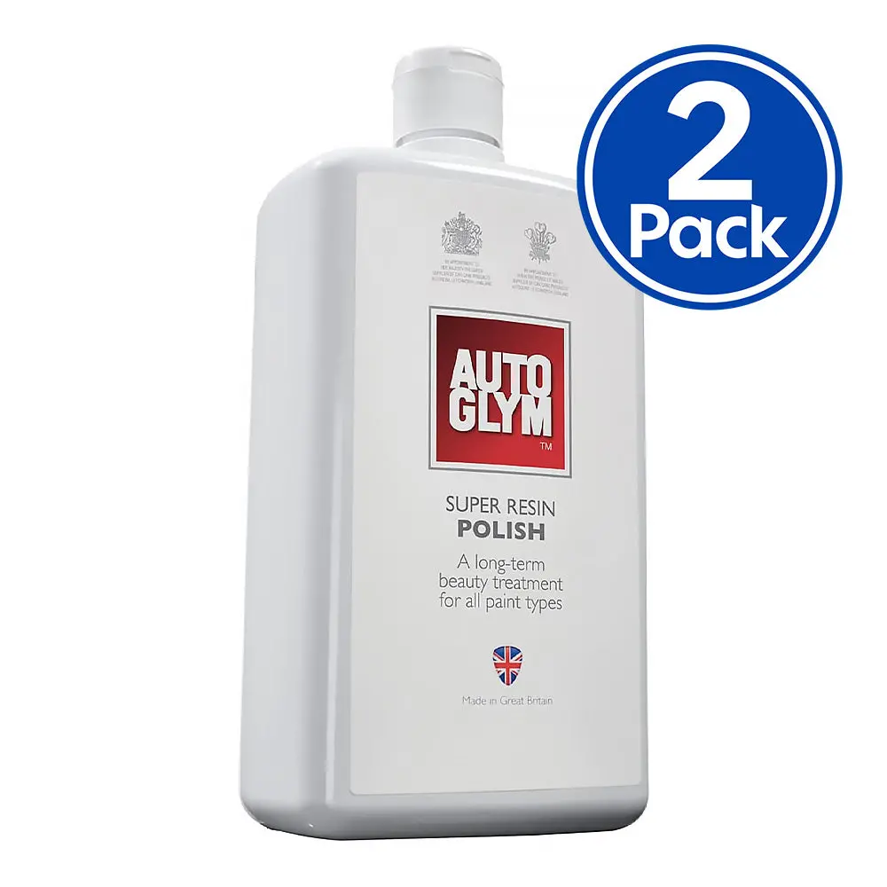 Autoglym Super Resin Polish 1L Automotive Gloss Restorer X 2 Pack 1