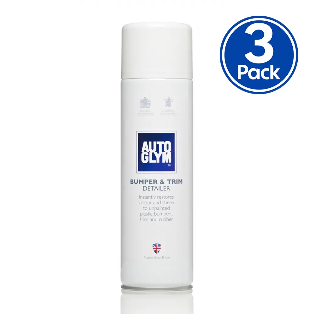 Autoglym Bumper & Trim Bumper Detailer 274G X 3 Pack Colour Restorer 1