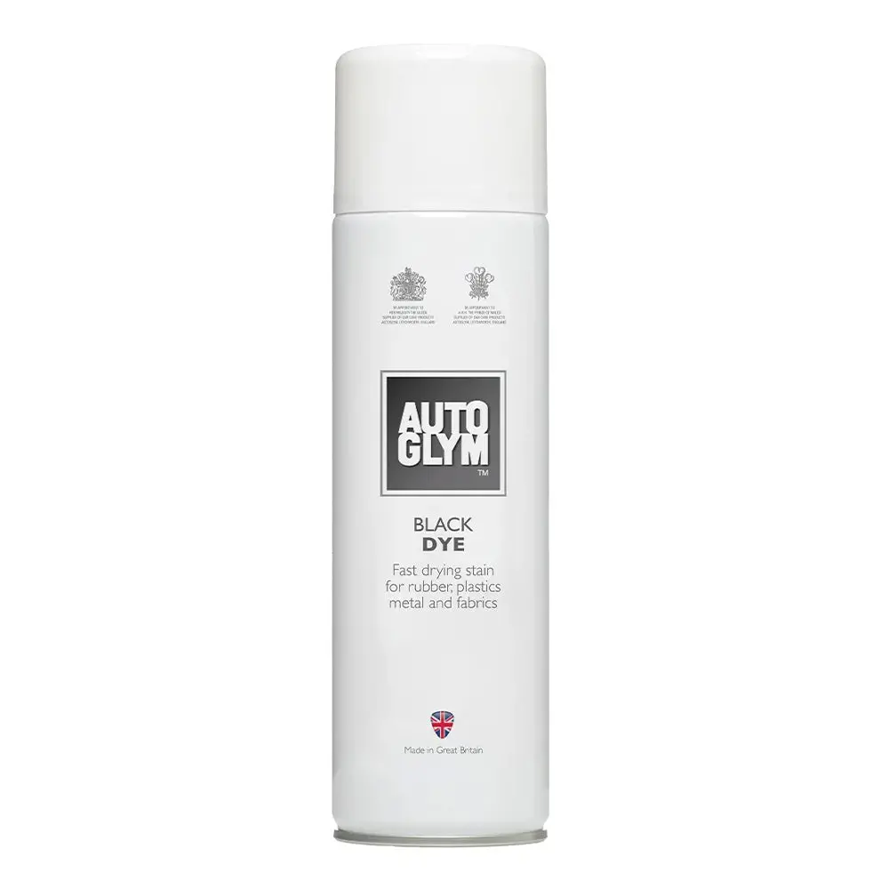 Autoglym Black Dye Stain 450Ml Carpet Rubber Seat Tyre 1