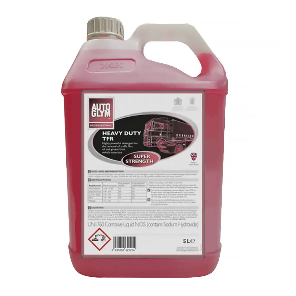 Autoglym Heavy Duty Tfr Traffic Film Remover 5L Super Strength 1