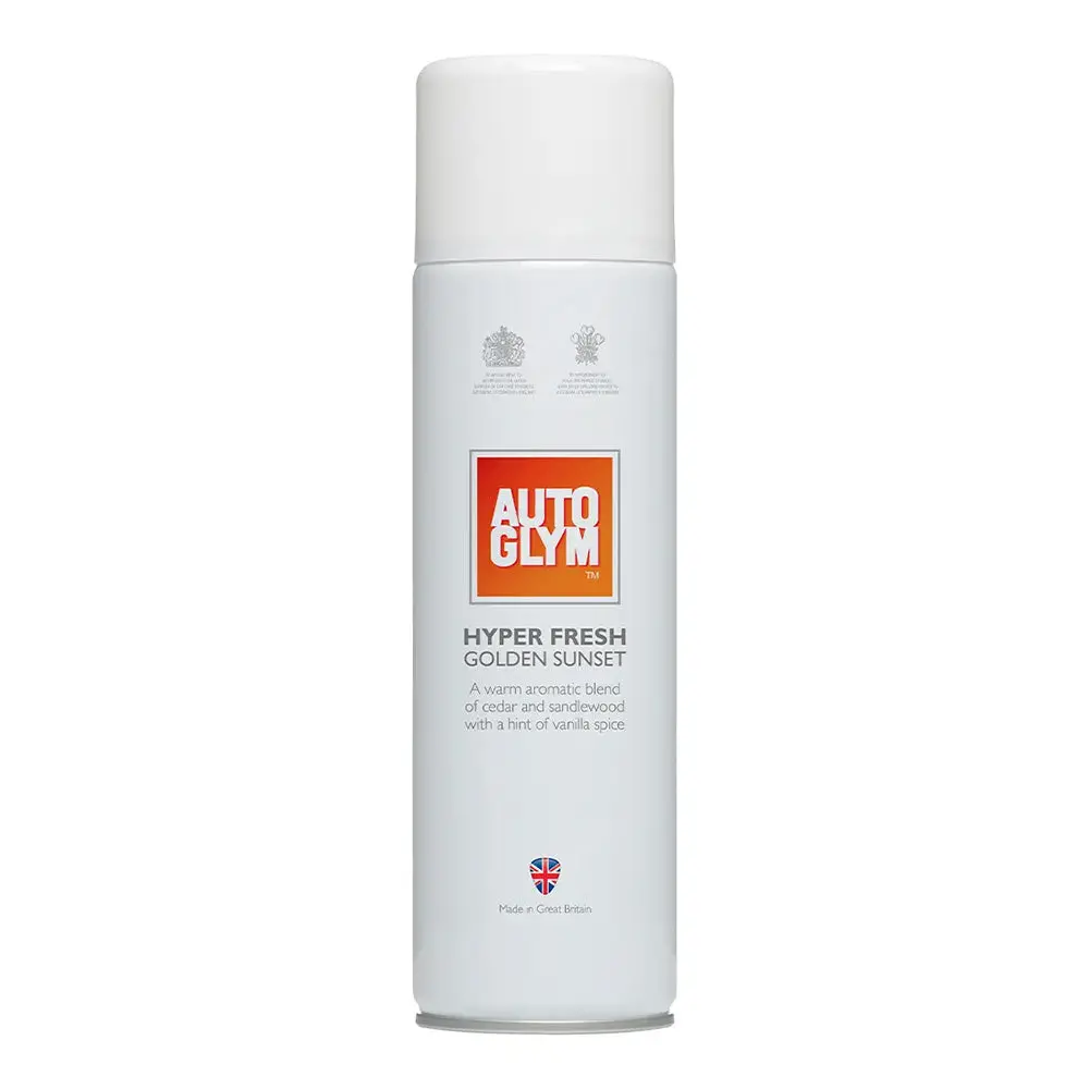 Autoglym Hyper Fresh Golden Sunset Spray Car Fragrance 450Ml Aerosol 1