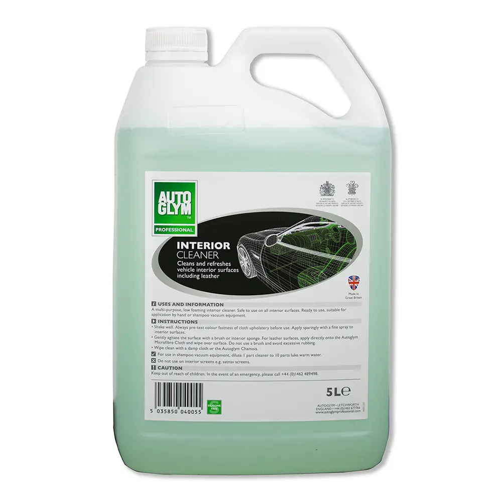 Autoglym Interior Cleaner For Automotive Cars Low Foam Formula 5L 1