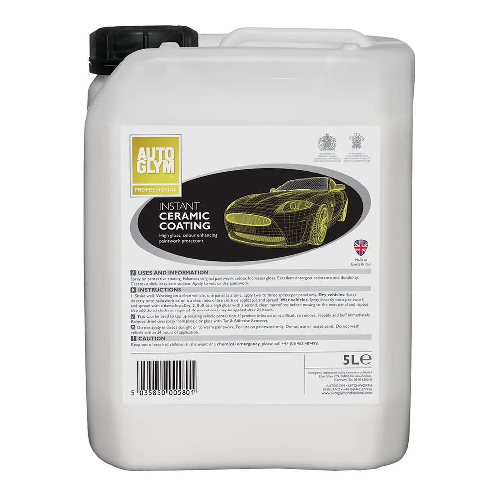Autoglym Instant Ceramic Coating 5L High Gloss Protective Coating 1