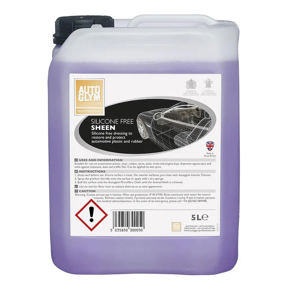 Autoglym Automotive Silicone Free Tyre Mat Sheen 5L Car Care 1