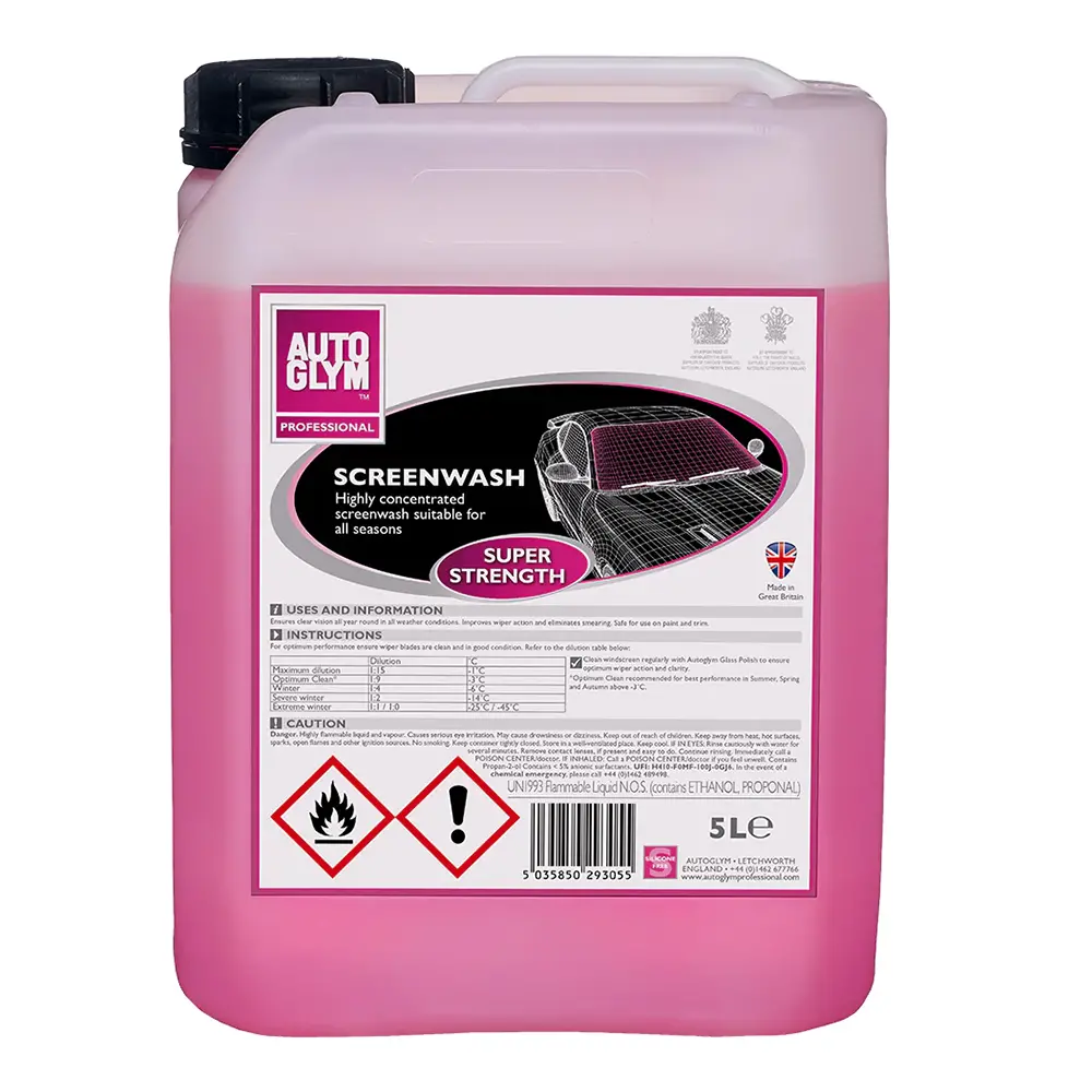 Autoglym Professional Super Strength All Season Screenwash 5L 1