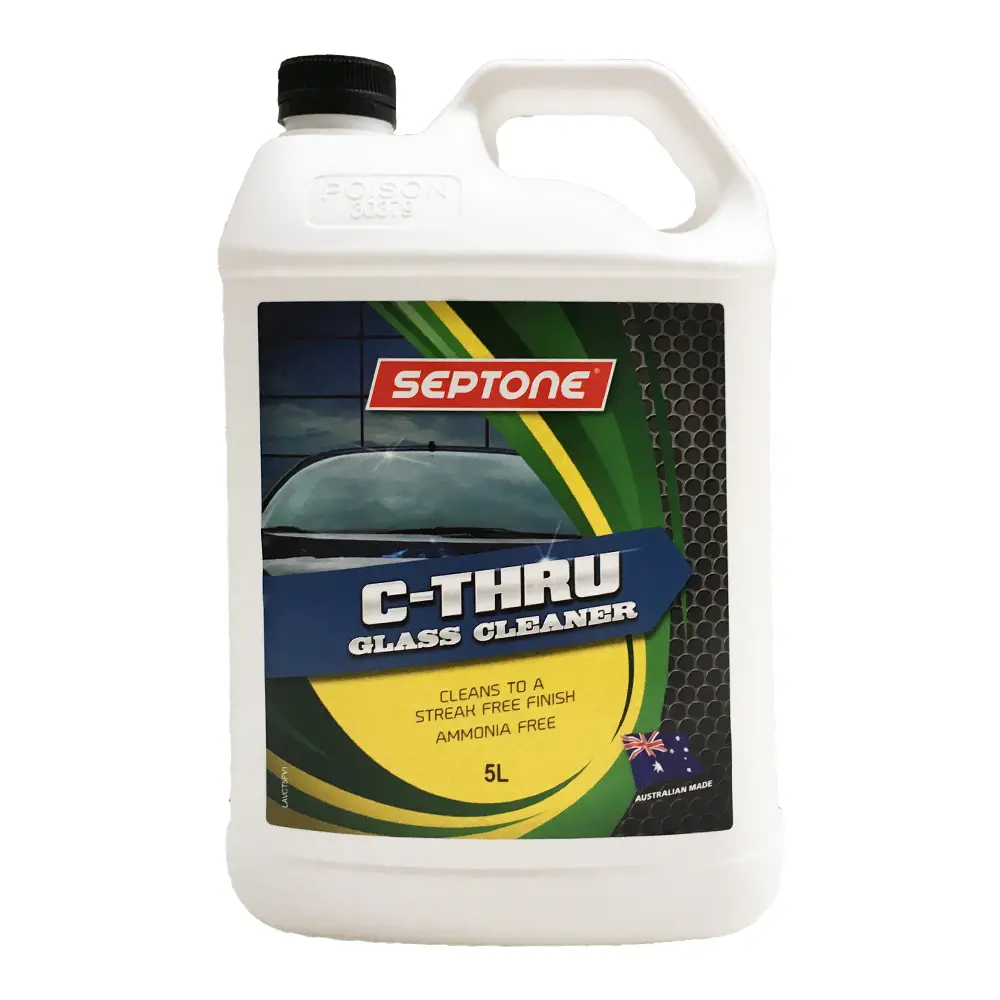 Septone Streak Free C-Thru Glass & Window Cleaner 5L 1