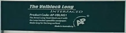 Amaxi Hook & Loop Large Sanding Block The Velblock Long 1