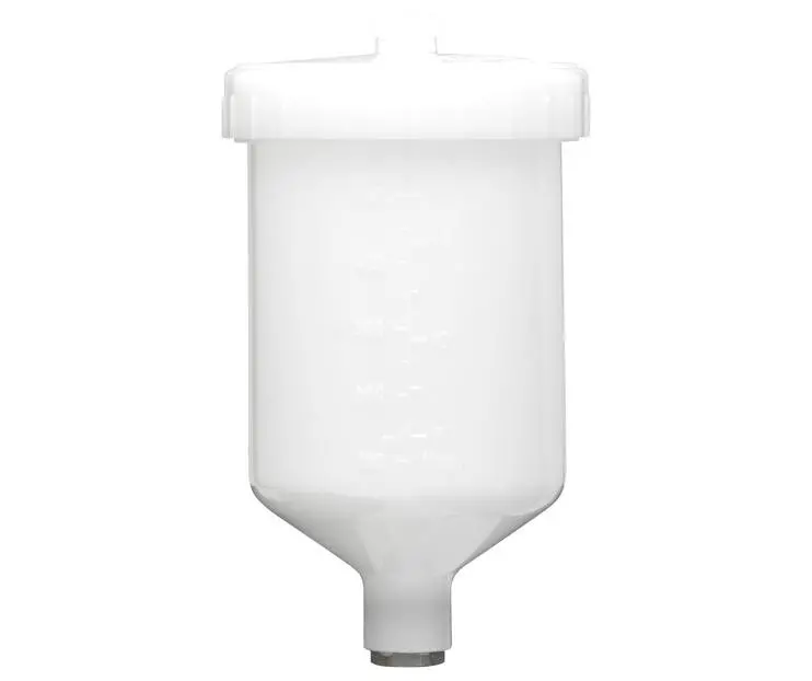 2Spray Nylon Gravity Feed Spray Gun Pot 600Ml Suits Anest Iwata 1