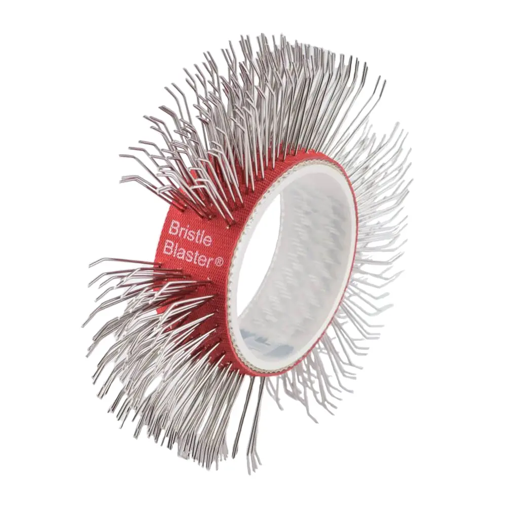 Montipower Mbx Stainless Steel Belt Bristle Blaster Wire Brush 23Mm Red Bb-102 1