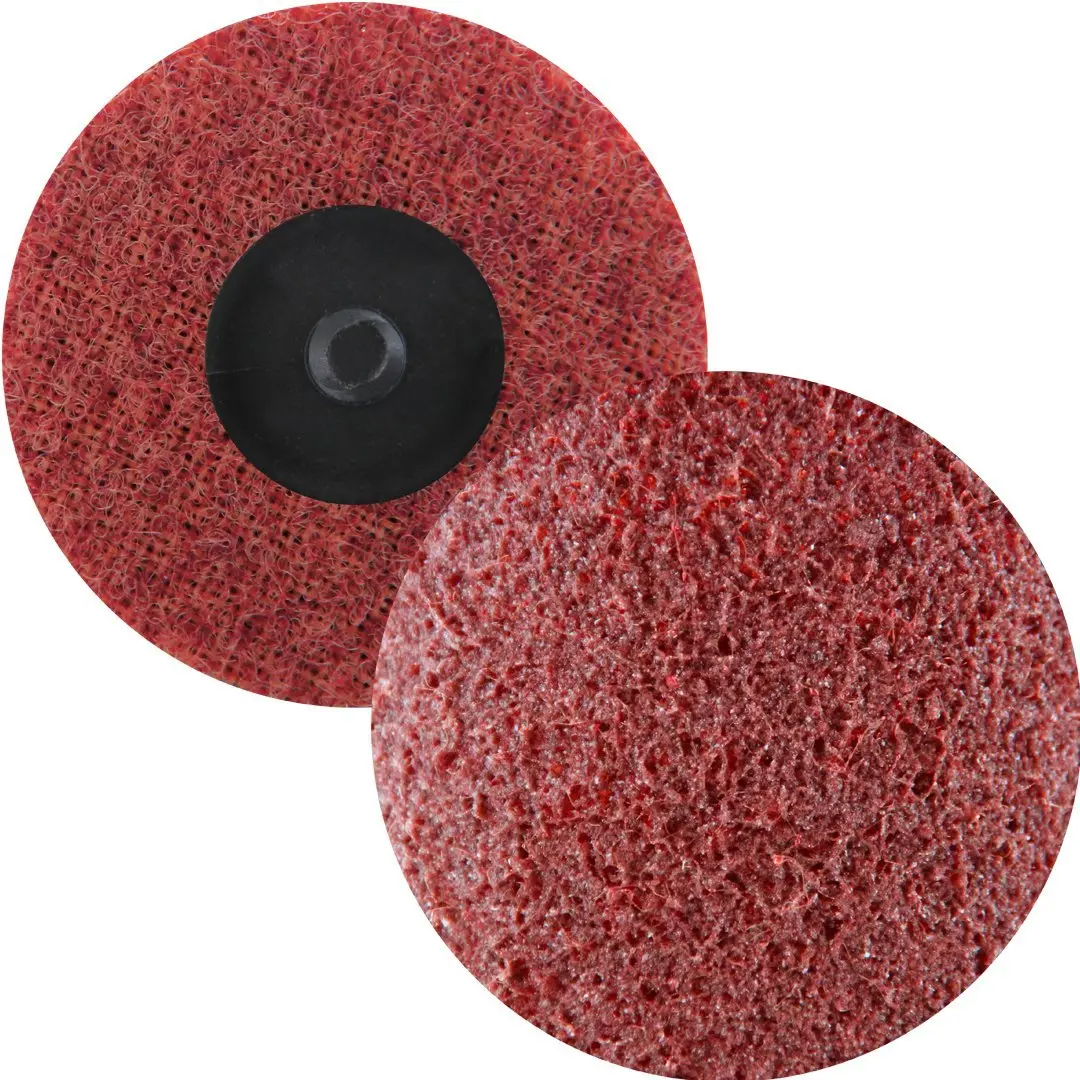 Bibielle Q/C Surface Conditioning Disc 50Mm Medium Red/Maroon Roloc 2Inch Bx50 51Mm 1