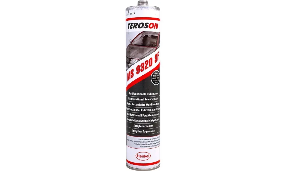 Teroson Ms 9320 Multi-Functional Seam Sealant Adhesive Polymer Black 300Ml 1