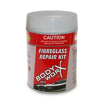 Bodyworx Fibreglass Repair Kit 500Ml Marine Automotive Caravan Easky 1