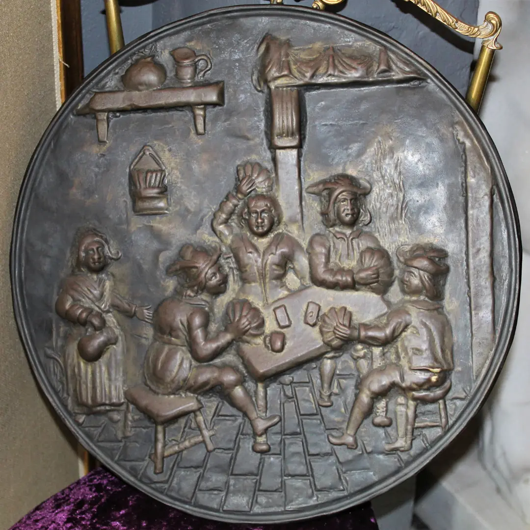 A Pressed Brass Art Work - Sold 1