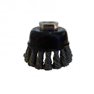 Josco Brumby 75Mm Twistknot Multi-Thread Cup Brush Paint Rust Removal 1