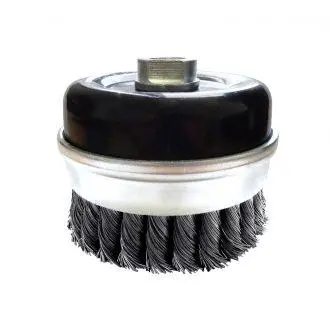 Brumby 80Mm Twistknot Cup Brush For Removing Rust, Paint And Corrosion 1