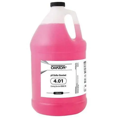 Oakton Standard Ph 4.01 Buffer Solution, 3800 Ml 1