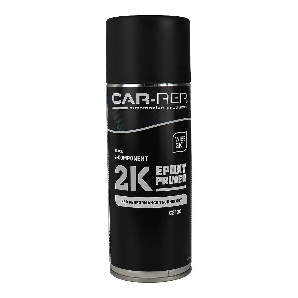 Car-Rep 2K Epoxy Primer Black 400Ml Automotive Corrosion Resistant Primer 1