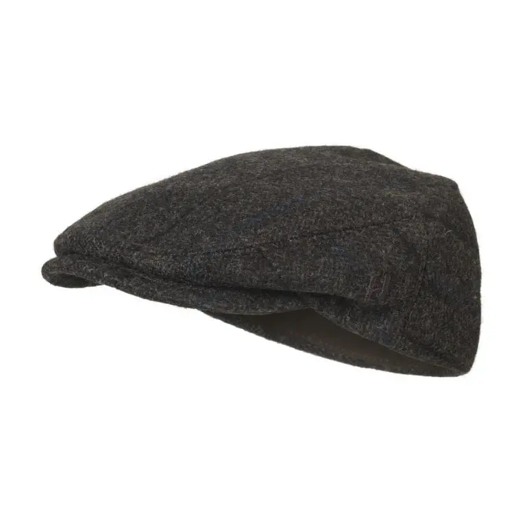 Harkila Badanloch Flat Cap - Demitasse Brown 1