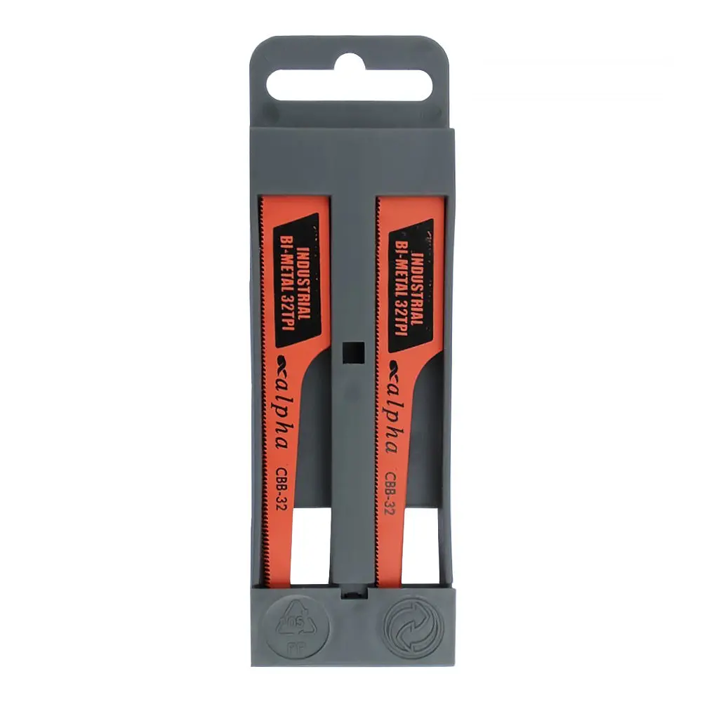 Alpha Industrial Bi-Metal Air Hacksaw Blades 32Tpi X 10 Pack 1