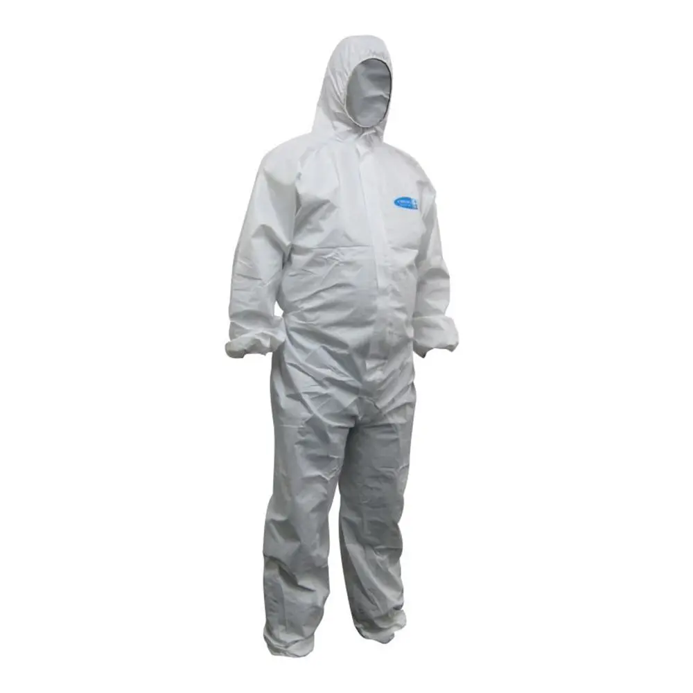 Maxisafe Koolguard Disposable White Protective Coverall M - 5Xl Overall Suit 1