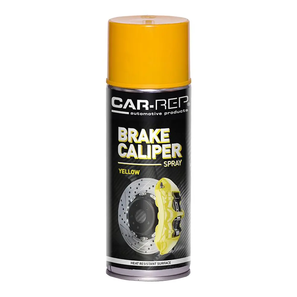 Car-Rep Automotive Heat Resistant Brake Caliper Spray Paint 400Ml Yellow Aerosol 1